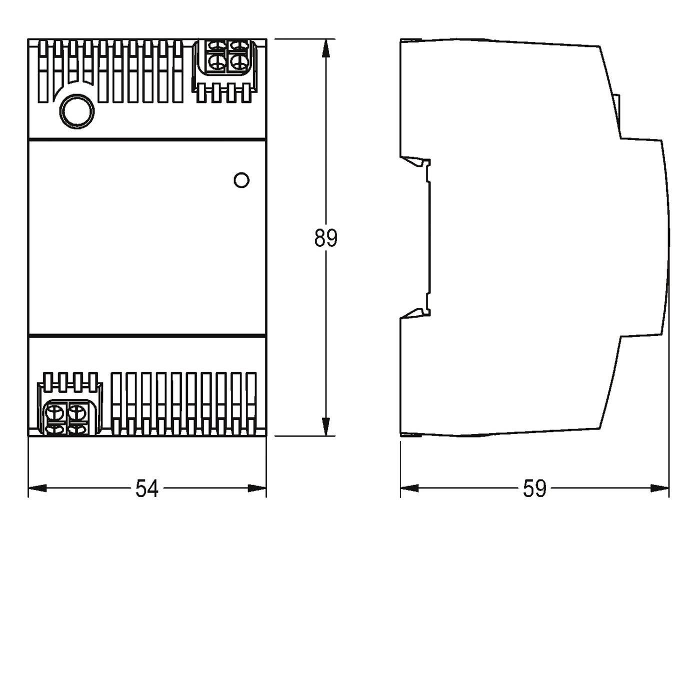 KWC Net, A3000open, Eingang 100-240 VAC, Ausgang 24 VDC, 60 w