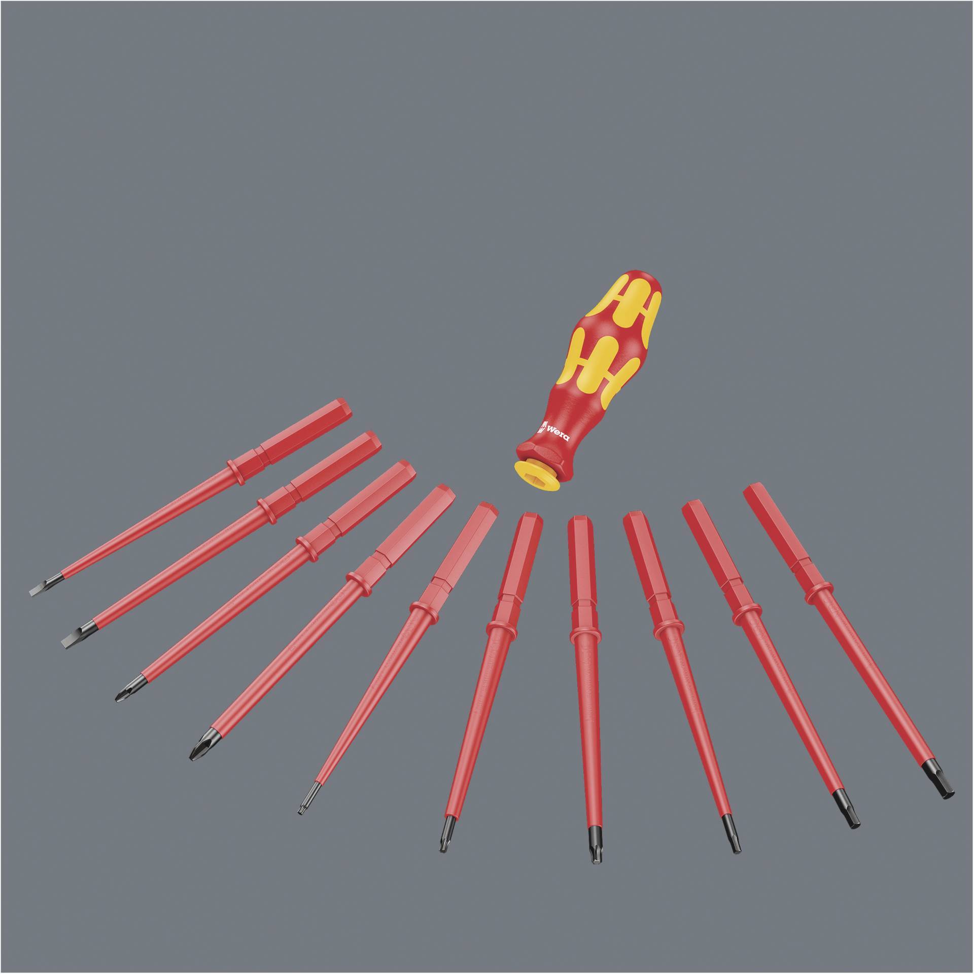 Wera Kraftform Kompakt W1 Wartung Werkzeug Set 35-tlg.