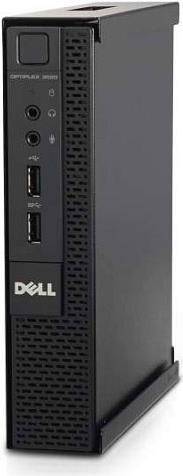 Dell-Marken-Desktopcomputerturm mit zwei USB-Anschlüssen an der Seite.