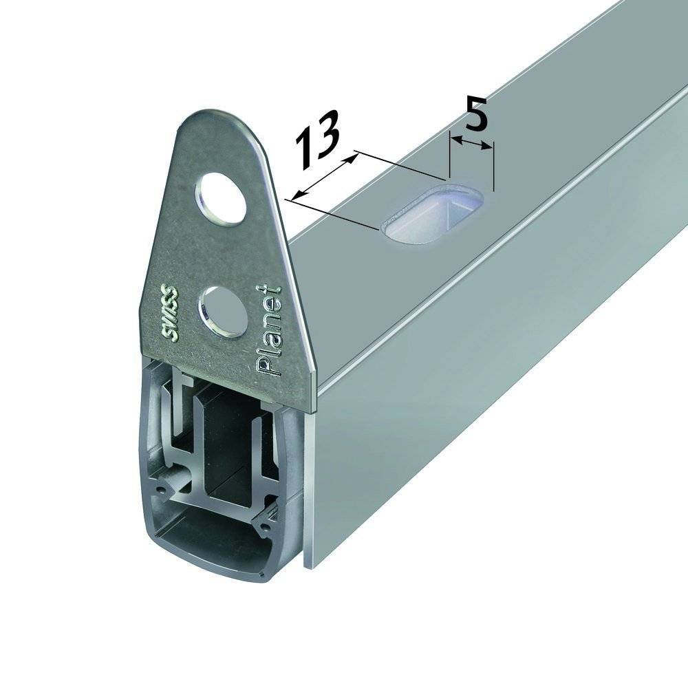 Lineares Führungsschienensystem ‚ISUS planal' mit den Abmessungen „13