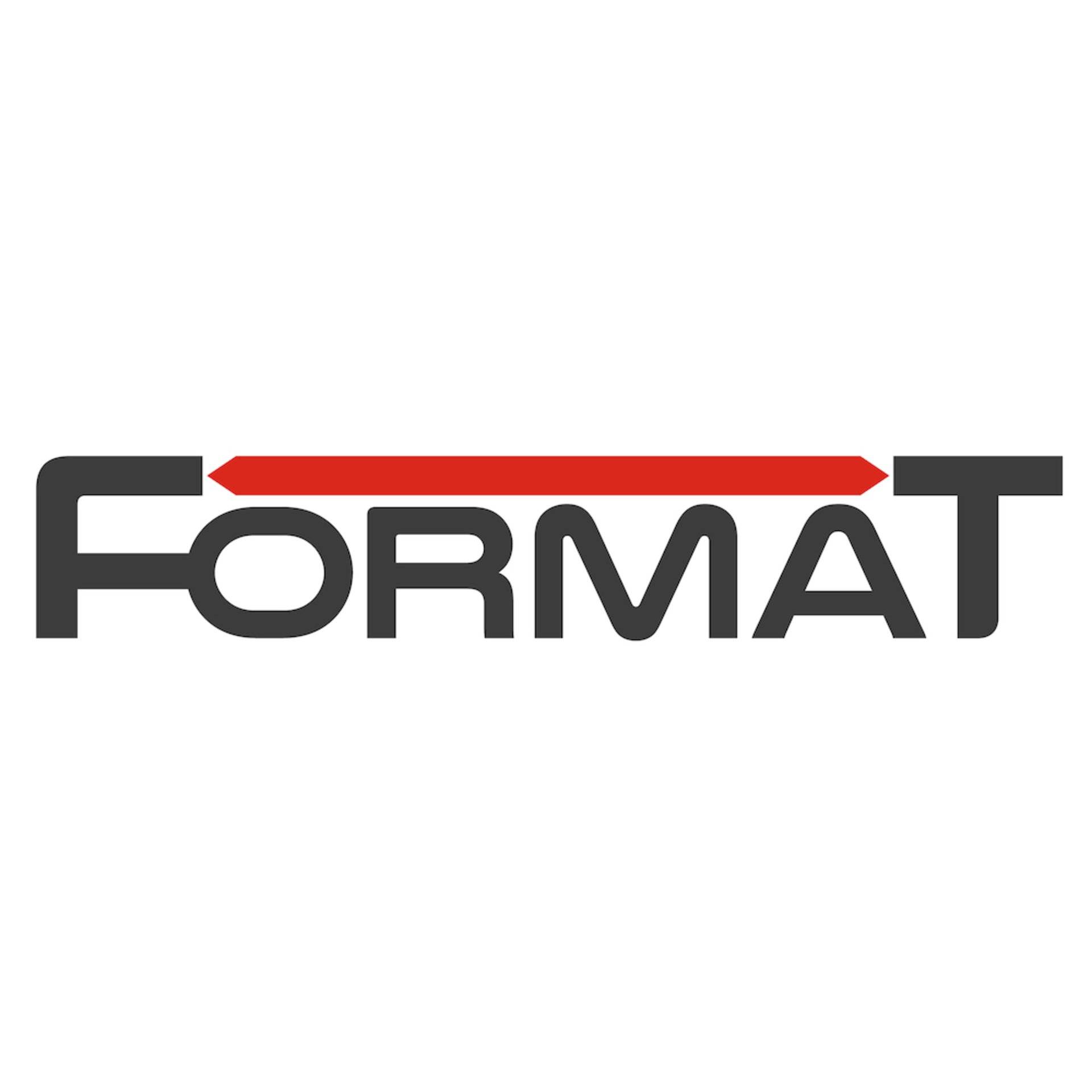 Das Bild zeigt das Wort „FORMAT
