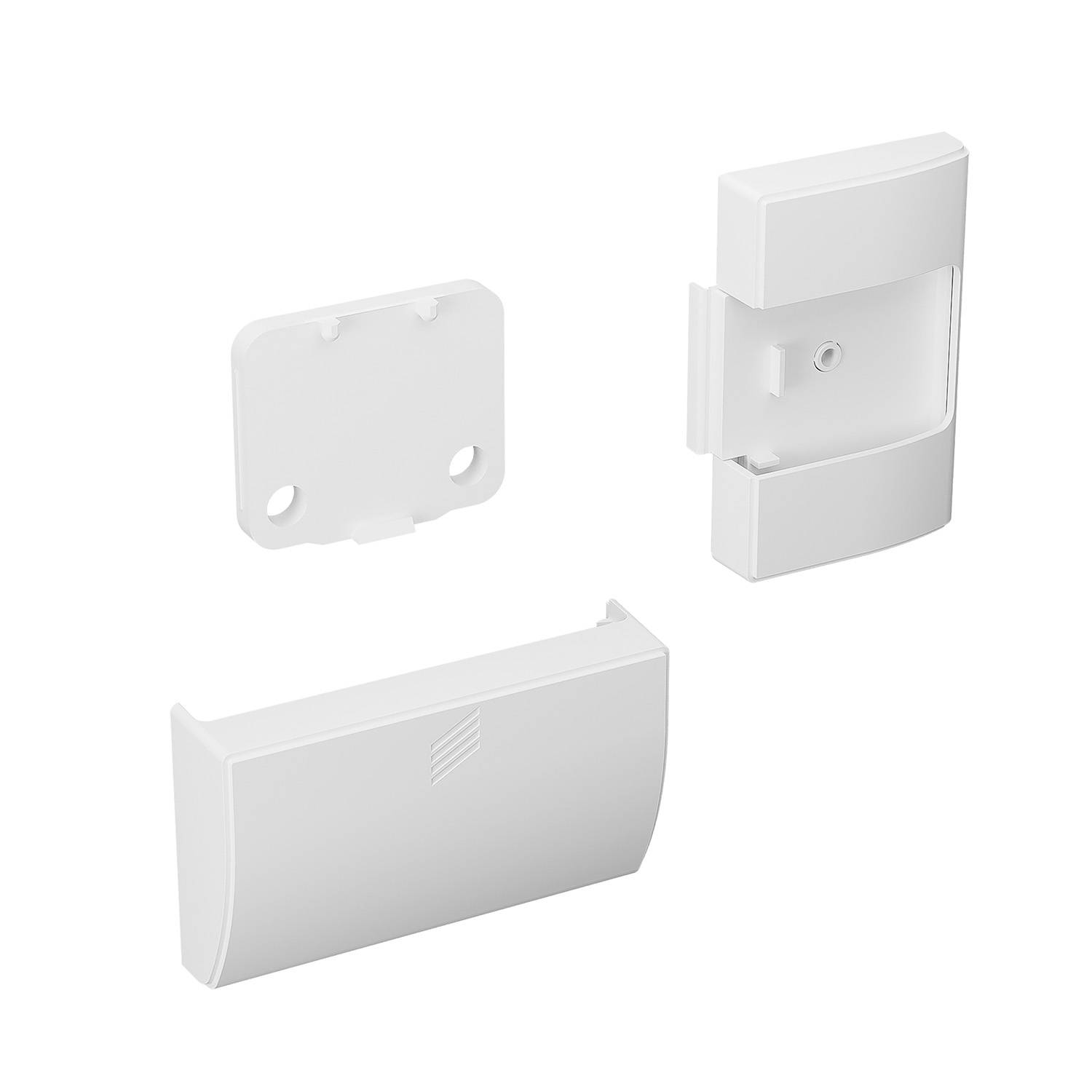 Evisys Abdeckkappen Set weiss RAL9003