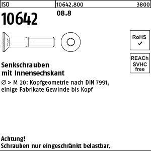 Reyher ISO 10642 08.8 M 8 x 30 (200)
