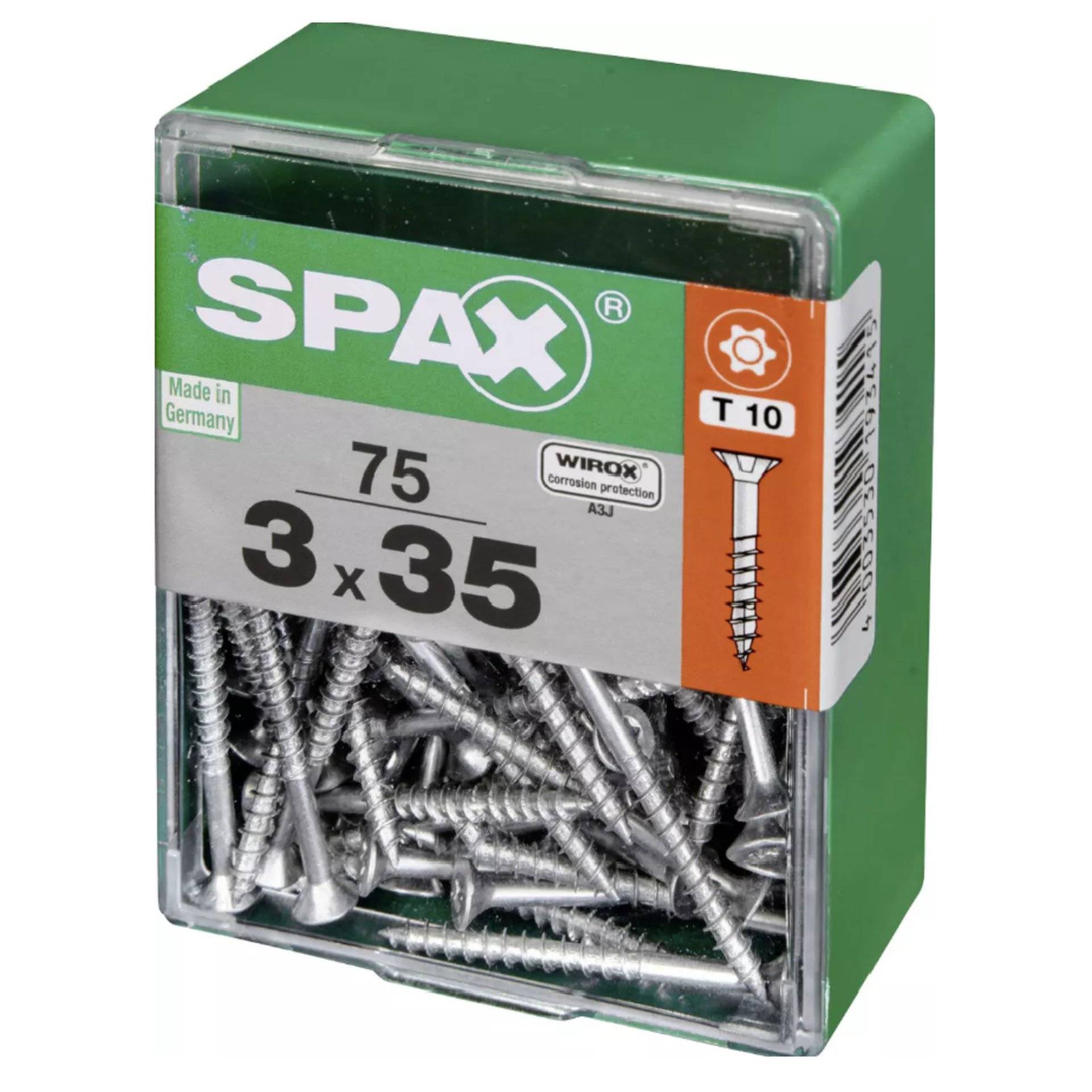 Spax 4x30 Universal Senkkopf T-STAR plus TGW WIROX A9J 4x30 S 20