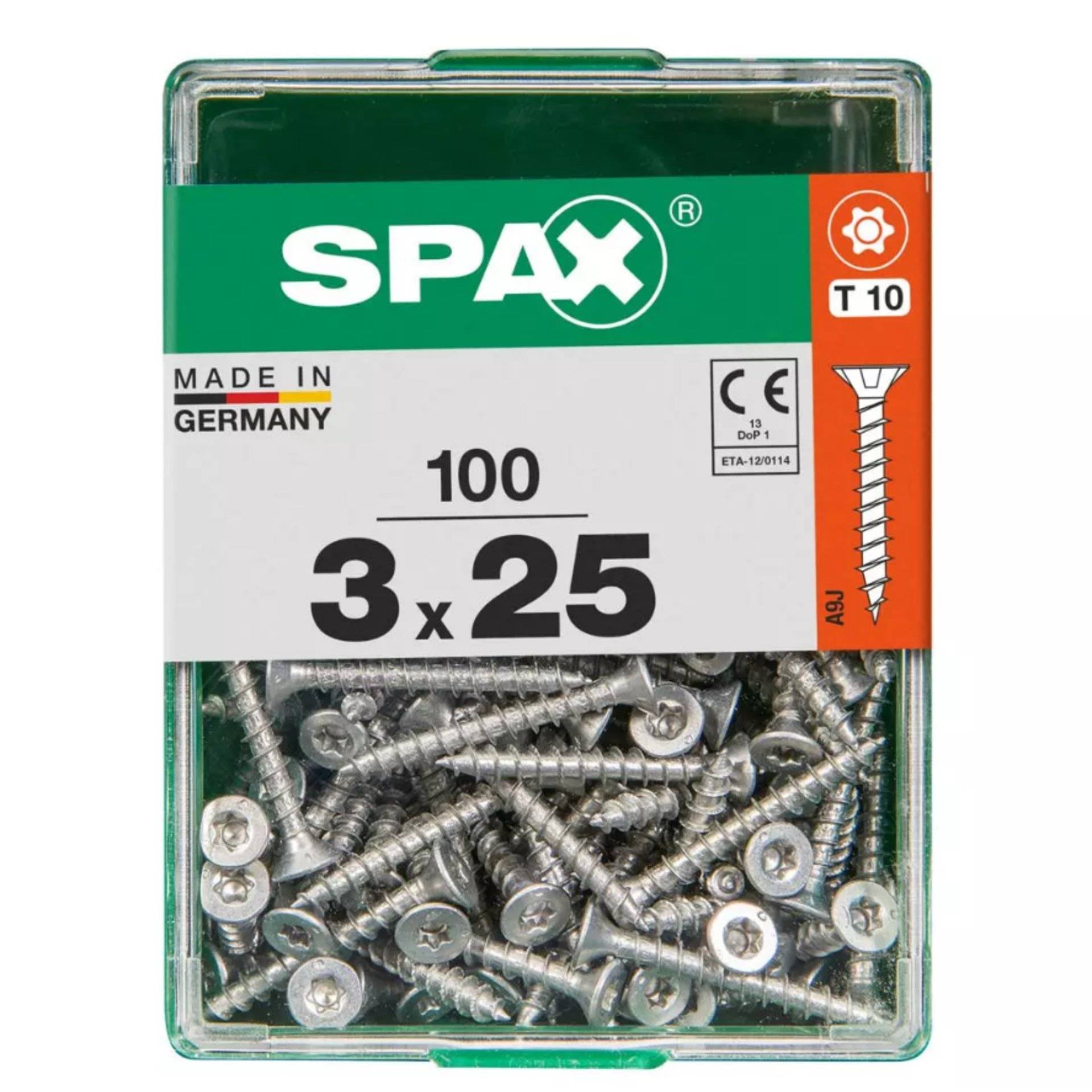 Schachtel mit „SPAX