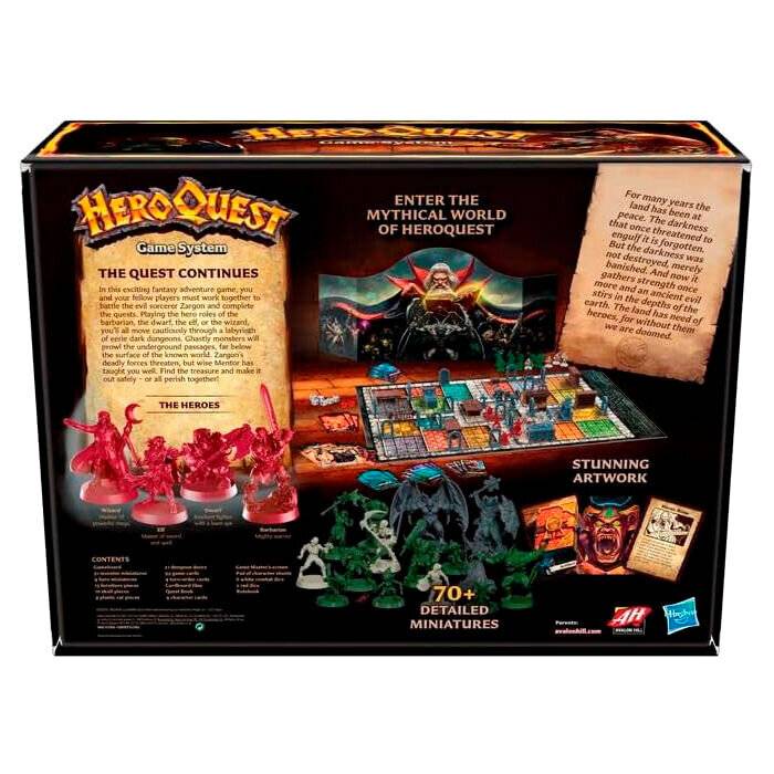 HeroQuest Brettspiel Game System englisch