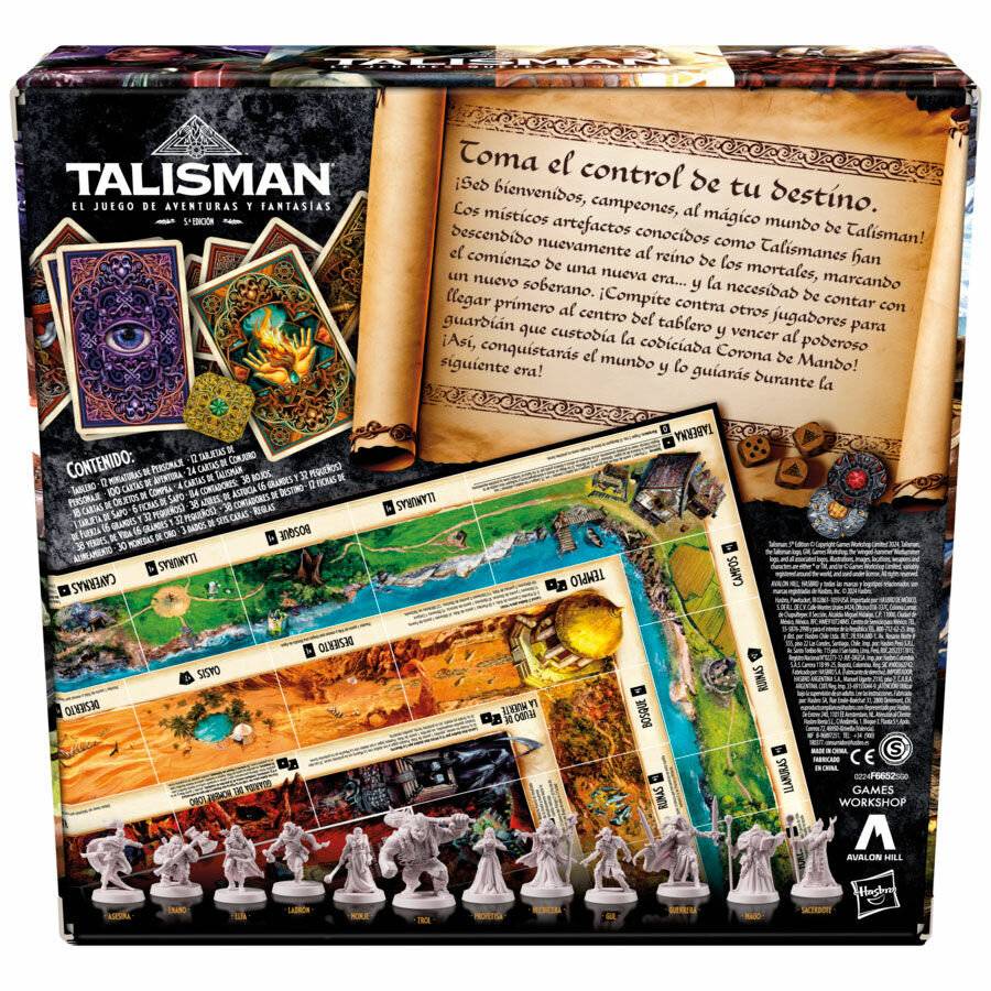 Spanisches Talisman-Brettspiel
