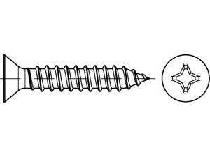Reyher Senk-Blechschrauben DIN 7982 Stahl 3,9 x 16 -C-H galv verz (100)