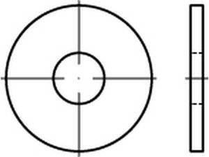 Ein einfaches Fadenkreuzsymbol mit einem zentralen Punkt, umgeben von zwei konzentrischen Kreisen, das für die Darstellung von Zielerfassung oder Zielausrichtung verwendet wird.