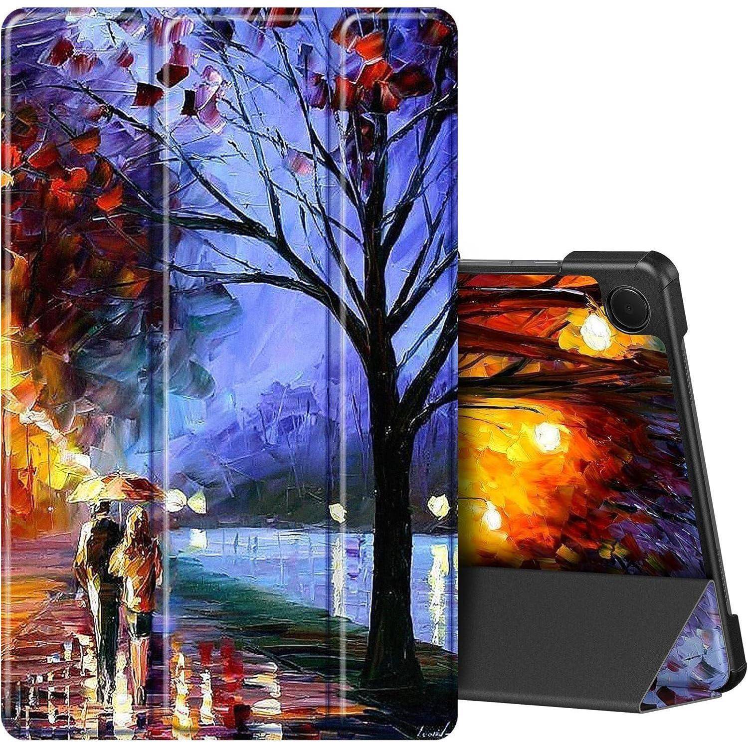 Hülle für Samsung Galaxy Tab A9+ 11 Zoll 2023 PU Leder Standfunktion