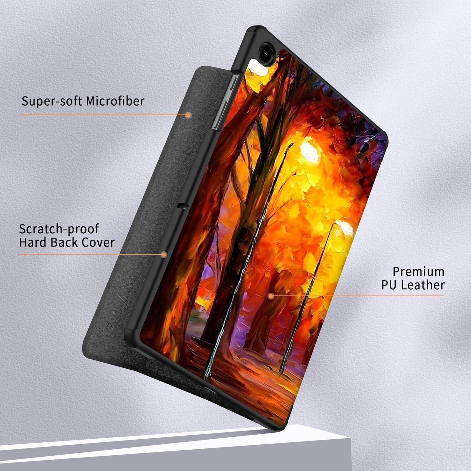 Hülle für Samsung Galaxy Tab A9+ 11 Zoll 2023 PU Leder Standfunktion