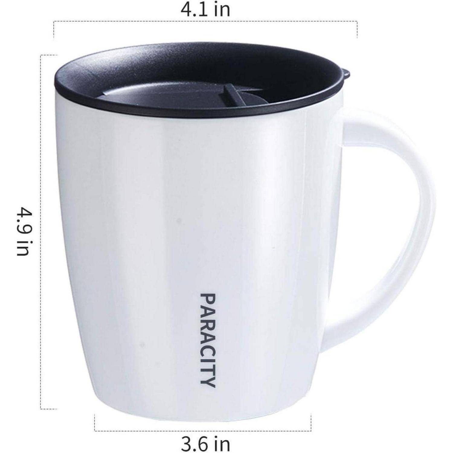 Eine weiße Tasse mit der Aufschrift 