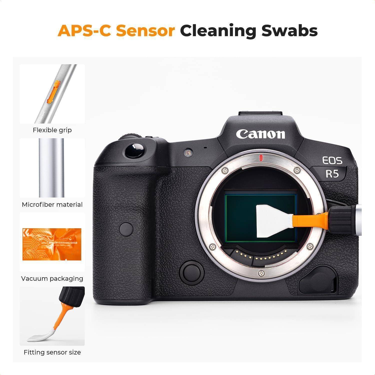 Reinigungsstift APSC Swab Carbonspitze DSLR 16mm Sensor Swabs