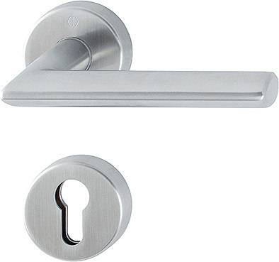 Hoppe Drückergarnitur Stockholm FS-E1140/42H/42HS, PZ, 9, F69, TS 40-65