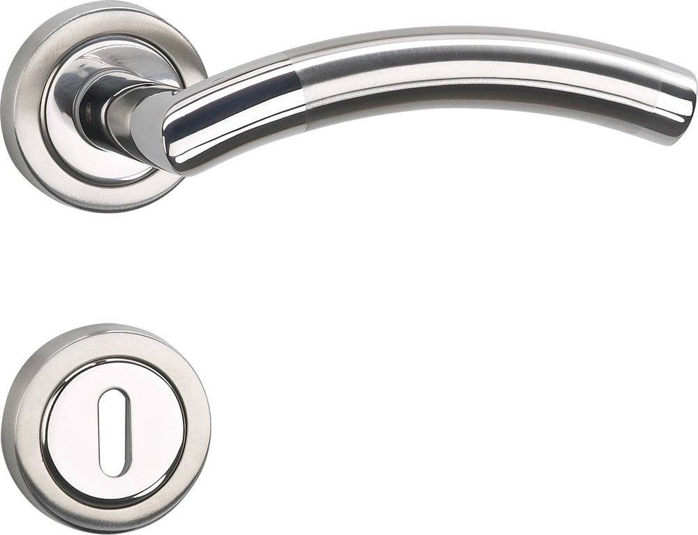 Hermat BAD Drückergarnitur 1231 BIC MOON *1231.BIC/2031/3212/3216.BAD-63*