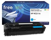 freecolor Toner HP W2211A cyan mit chip 1250p kompatibel - Kompatibel - Tonereinheit