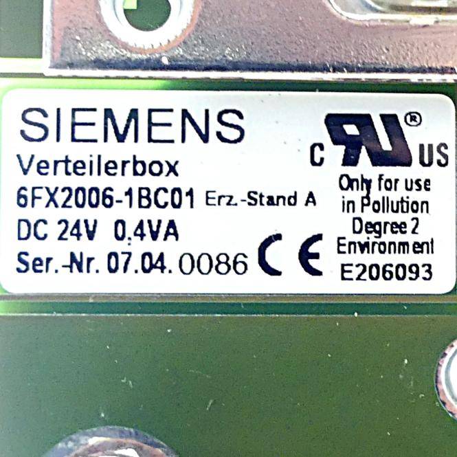 Siemens Verteilerbox (6FX2006-1BC01)
