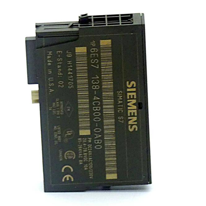 Siemens Elektronikmodul Simatic S7 Simatic S7 (6ES7138-4CB00-0AB0)