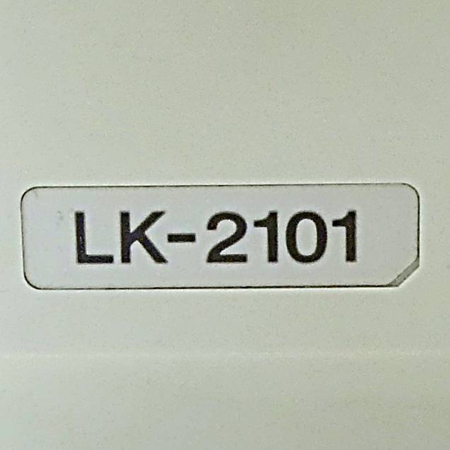 Aufzugstafel mit der Anzeige 'LK-2101'.