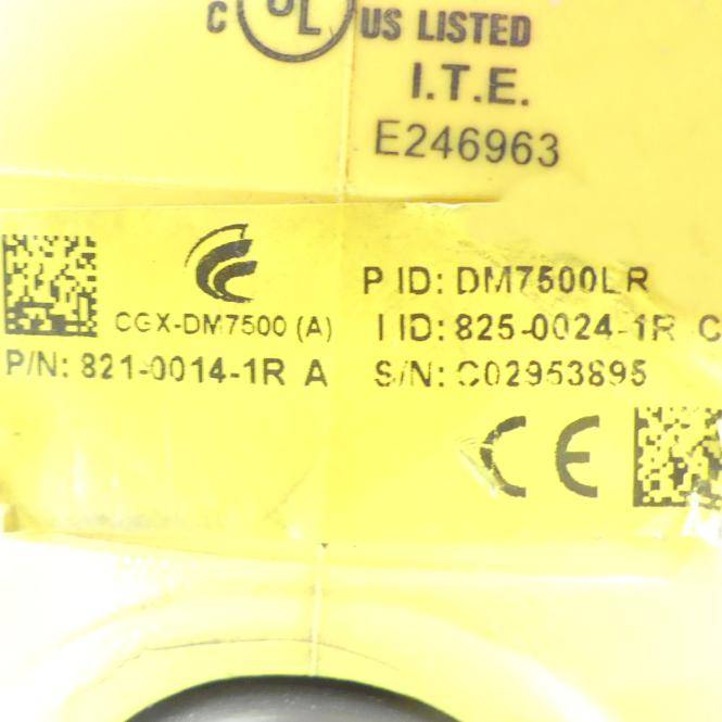 Cognex Scanner 821-0014-1R A (DM7500LR)