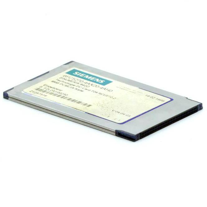 Siemens Sinumerik 840D 8MB PCMCIA Card (6FC5270-4AX20-4AH0)