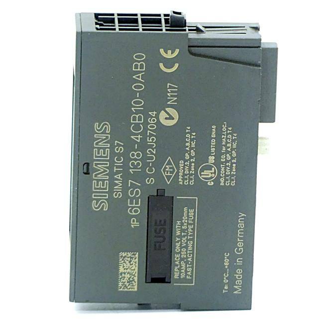 Siemens Elektronikmodul (6ES71384CB10-0AB0)