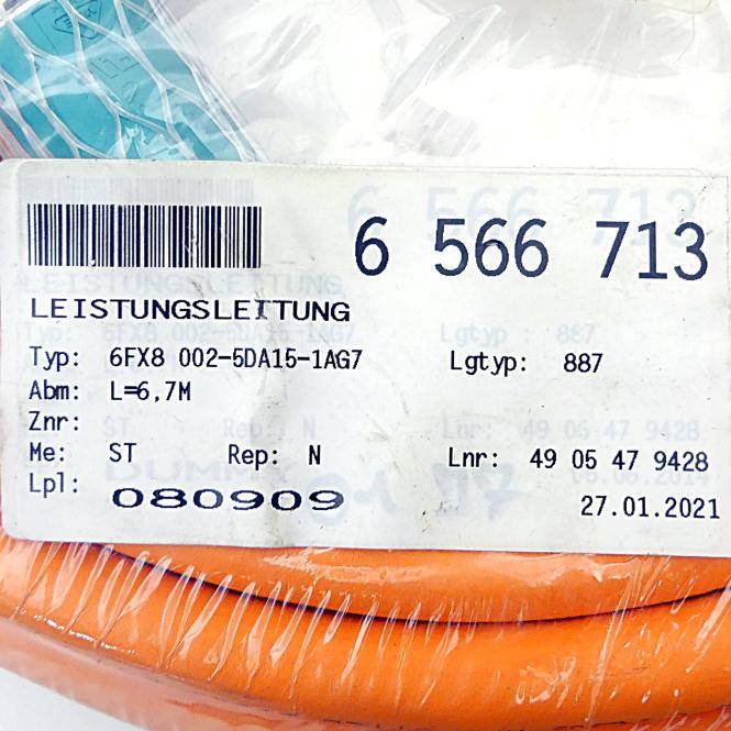 Siemens Leistungsleitung (6FX8002-5DA15-1AG7)