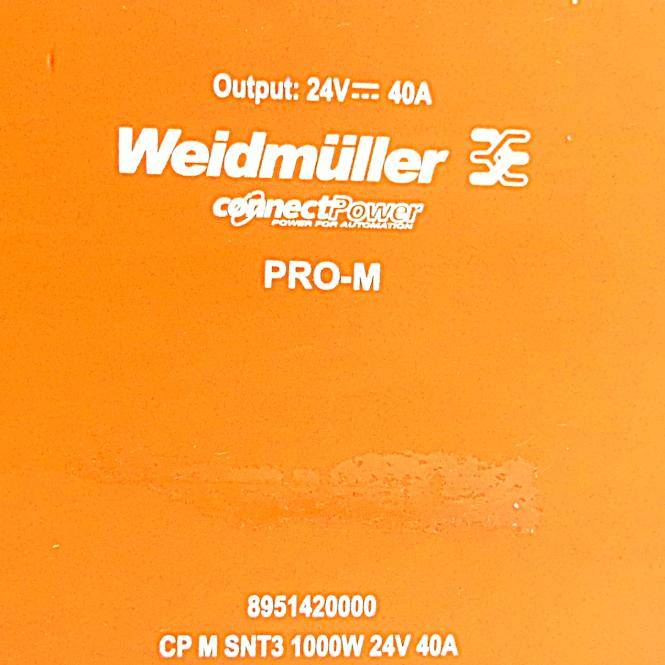 Weidmüller Schaltnetzgerät PRO-M CP M SNT3 PRO-M CP M SNT3 (8951420000)