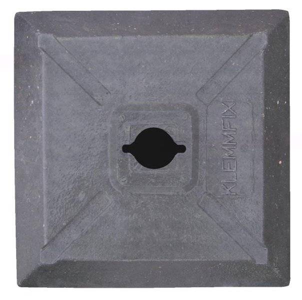 Fußplatte Light 80 / D80, 12 kg