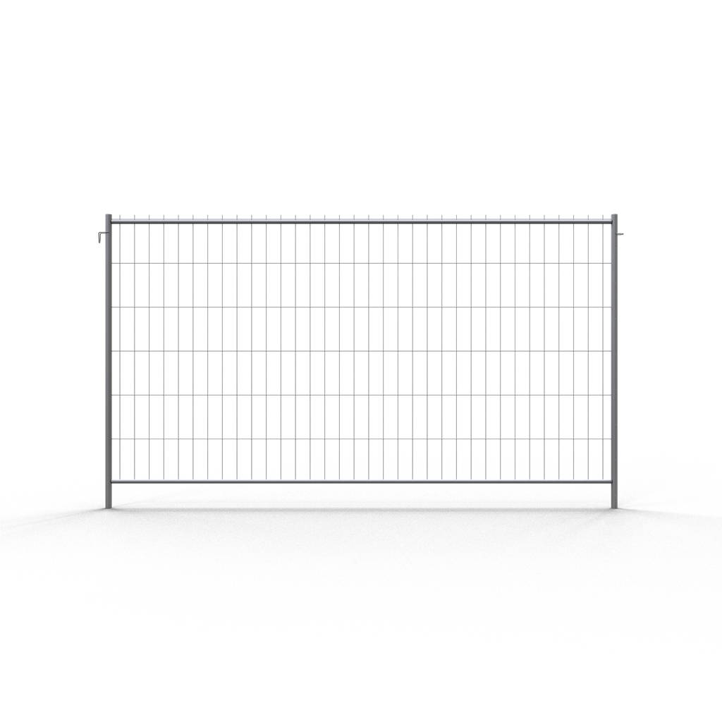 Schake 3B2035H Mobilzaun „Standard” Höhe: 2,00 m Element mit Haken und Ösen<br><br>Breite: 3,50 m