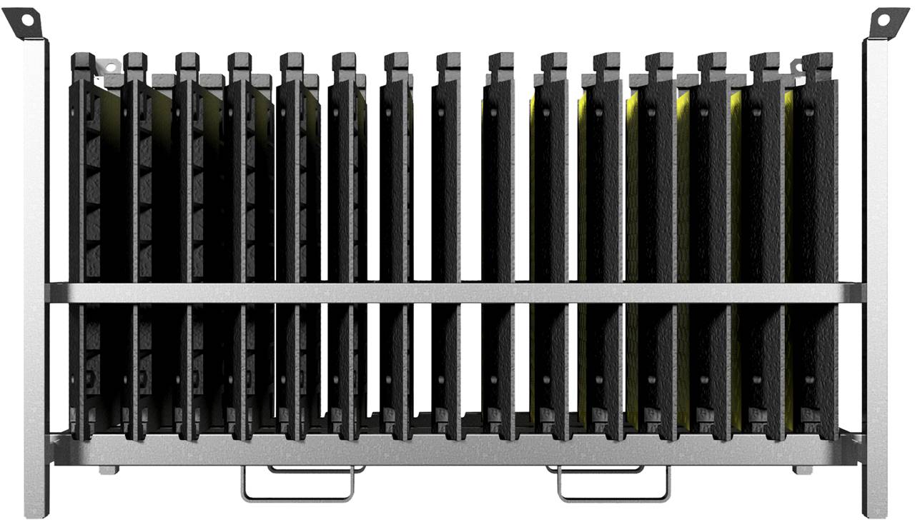 Schake 33934-SET15 Kabelbrücken SET Kabelbrücken SET<br><br>bestehend aus:<br><br>1x Lager und Transportpalette<br><br>zur Aufnah