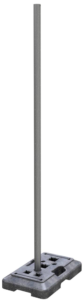 Schake 34830 Schilderpfosten aus Stahl Ø 48,3 mm Länge: 3,00 m