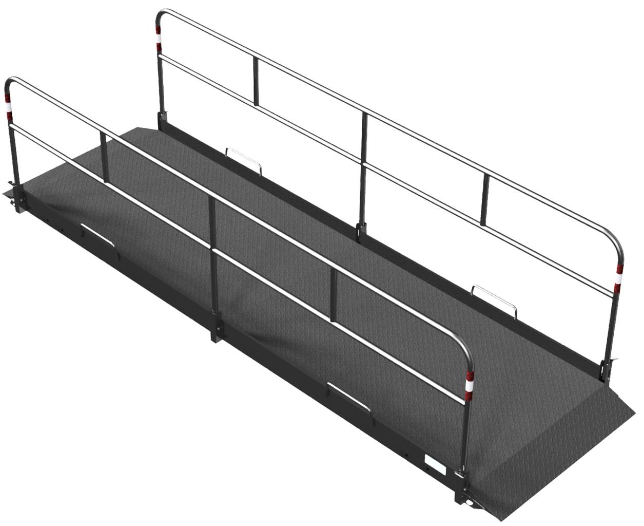 Schake 2028213 Grabenbrücke aus Aluminium Breite: 1,30 m Länge: ca. 2,80 m