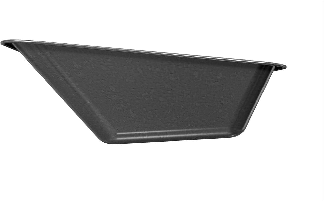 Schake 520T12D Einzelteile Tiefmulde Schubkarre, 90 Liter, Typ Polier und Geselle