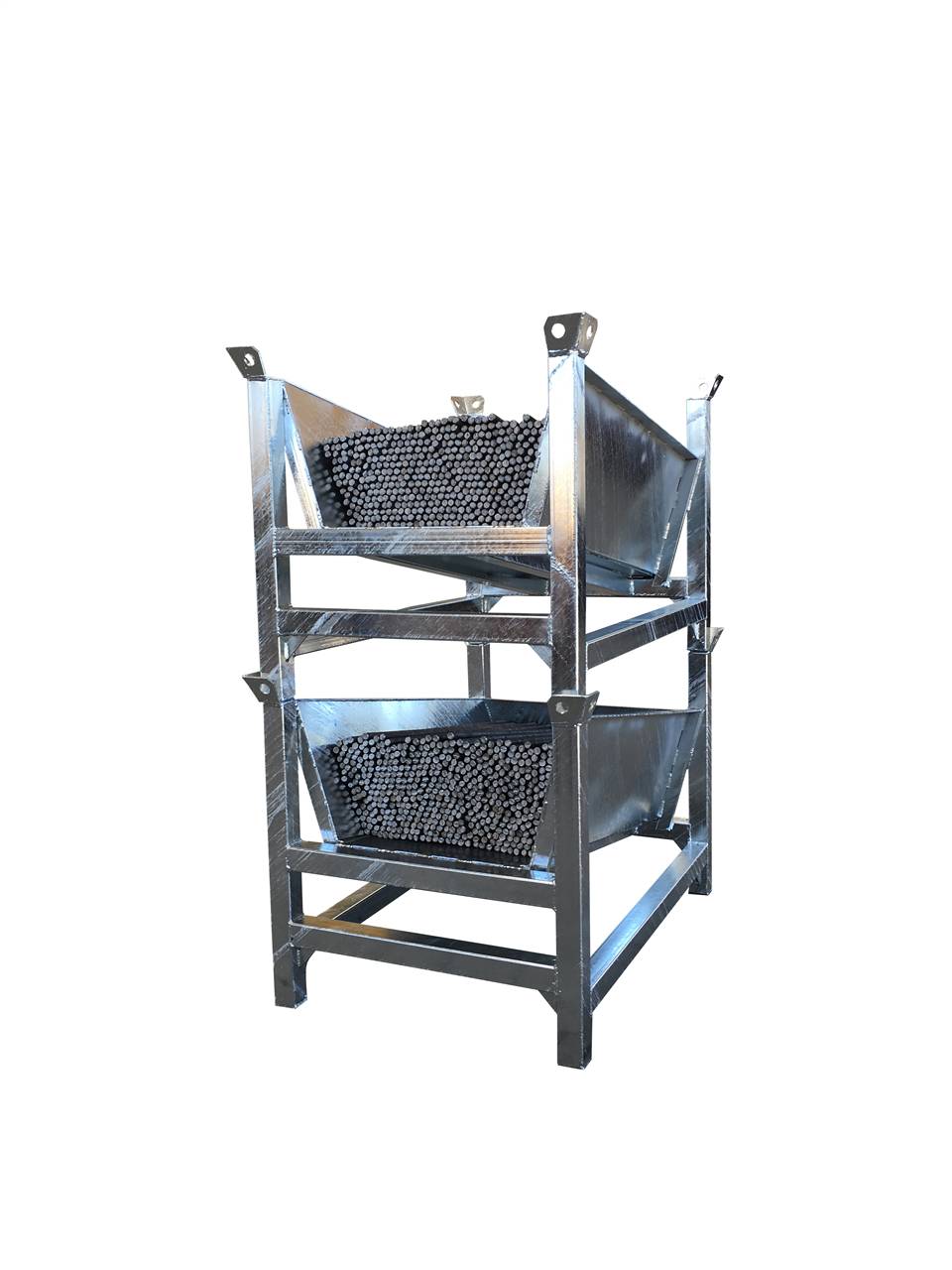 Schake 301812-SET500 SET mit 250 / 500 Schnurpfählen 500 Stück Maße: Ø18 x 1200 mm