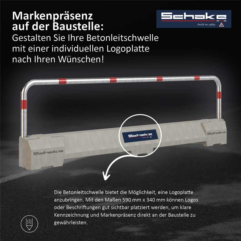 Schake 3F1035 Betonleitschwelle