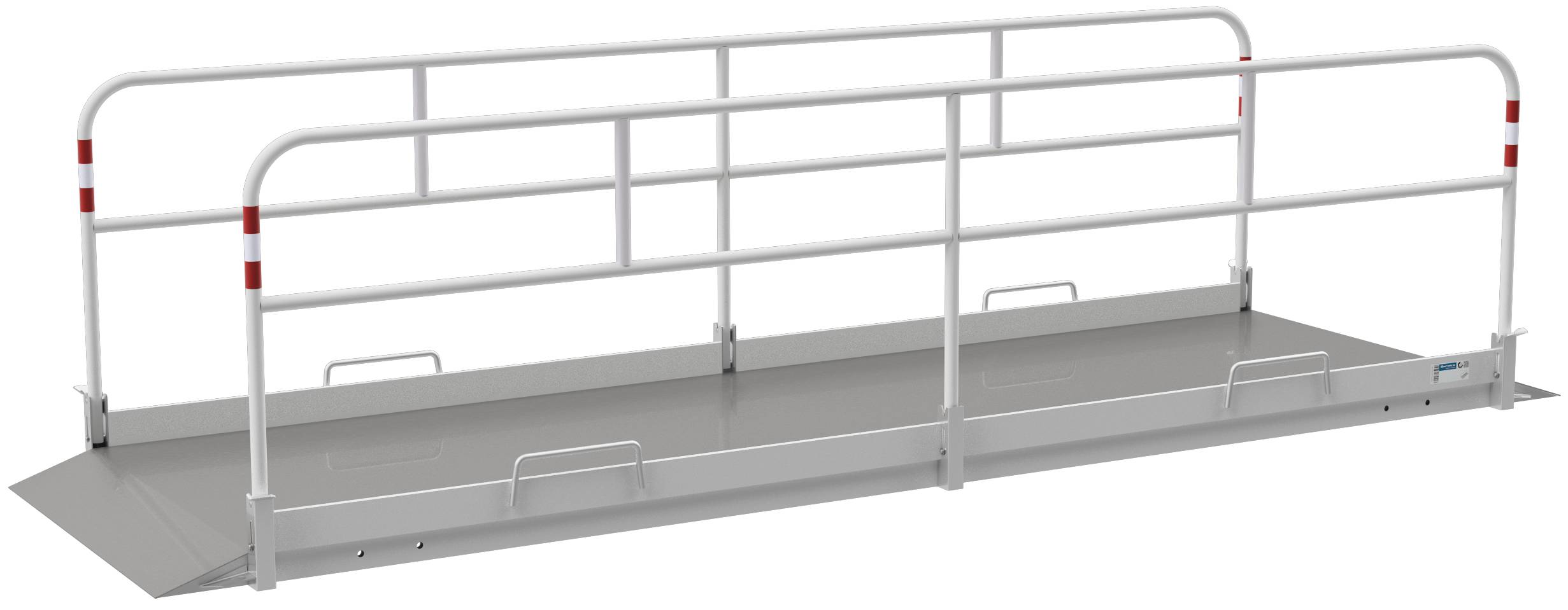 Schake 2028413 Grabenbrücke aus Aluminium Breite: 1,30 m Länge: ca. 4,50 m