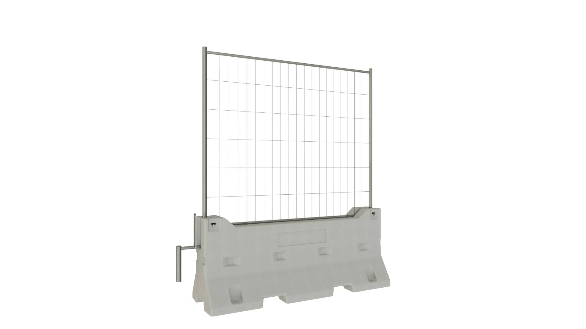 Schake 3F200-SET1S Betonleitwand SET 1 inkl. Mobilzaun Standard