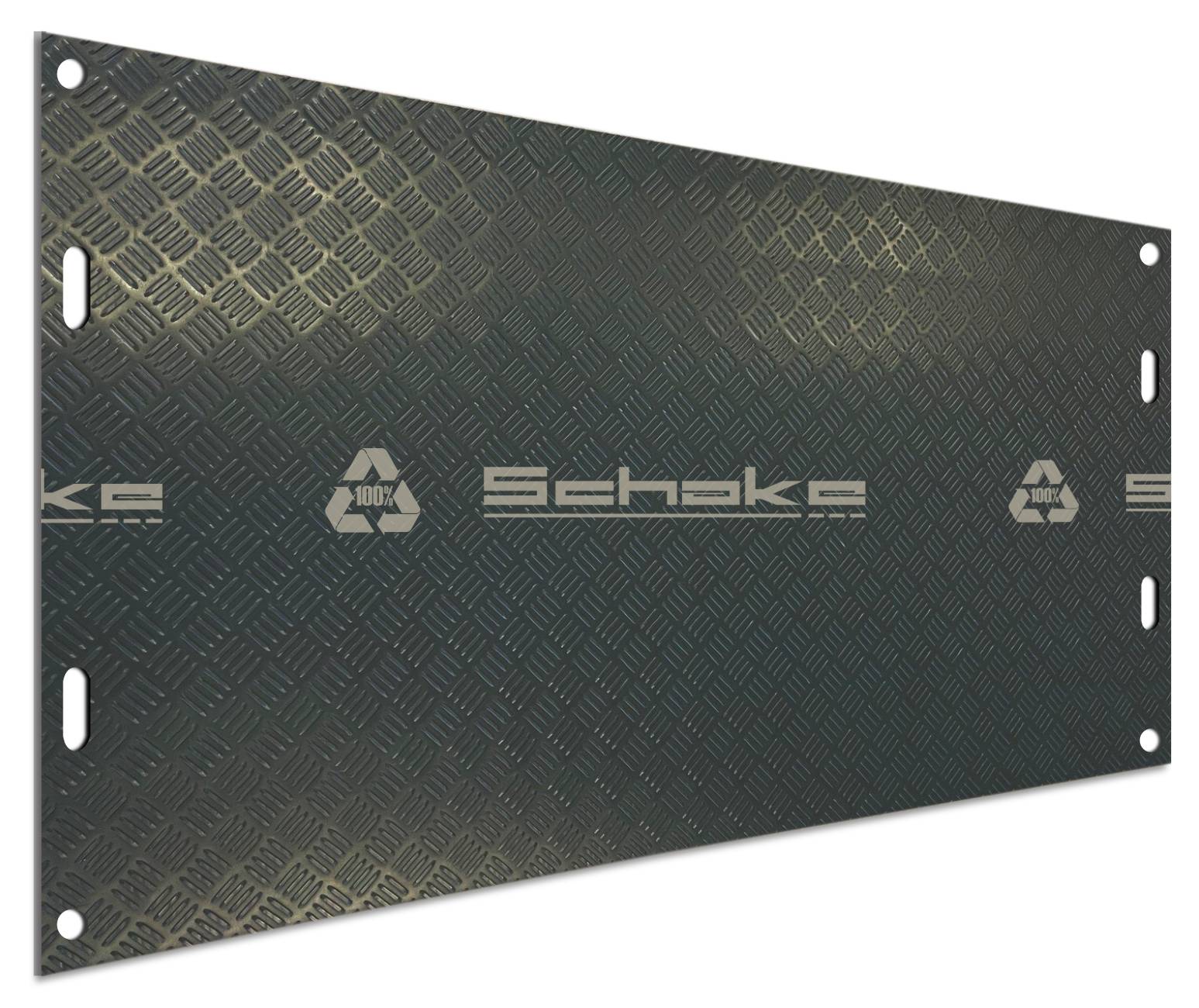 Schake 33902L-2010 Bodenschutzmatte aus recyceltem Kunststoff Bodenschutzmatte<br><br>Maße: 2000 x 1000 x 15 mm