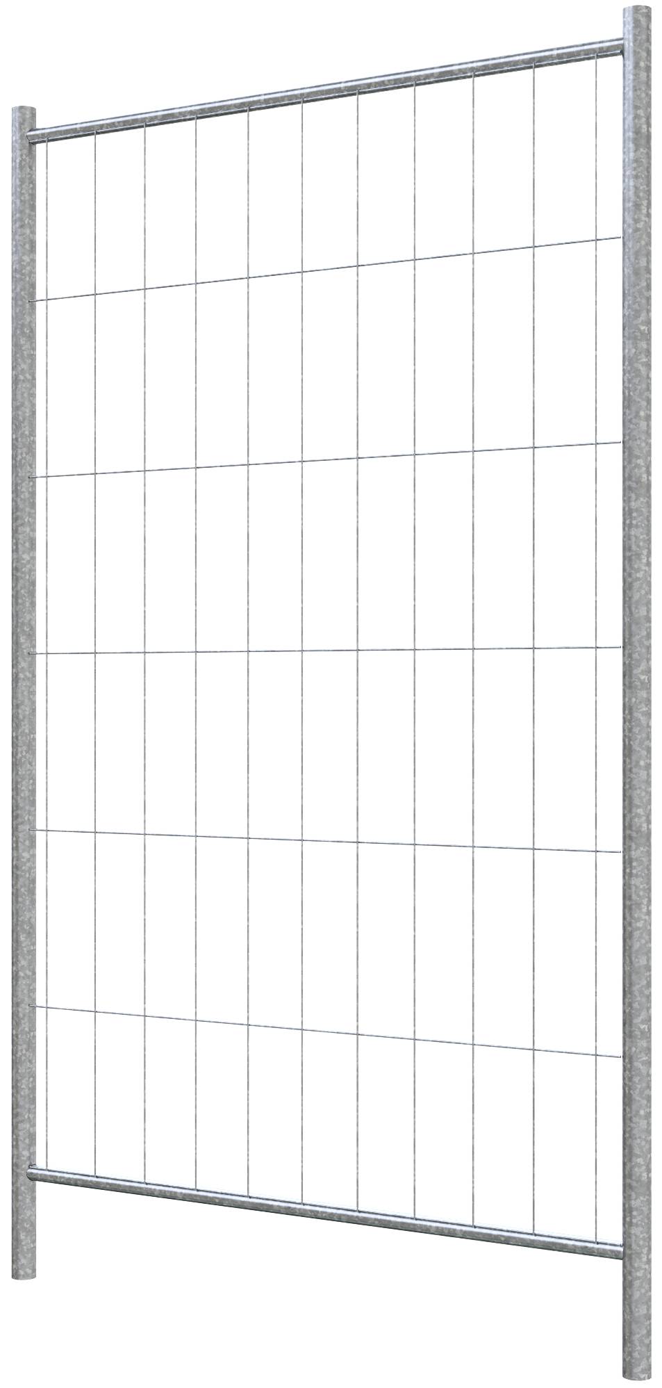 Schake 3B2013 Mobilzaun "Profi" Ausgleichselement ohne Haken und Ösen Breite: 1,20 m, Höhe: 2,00 m