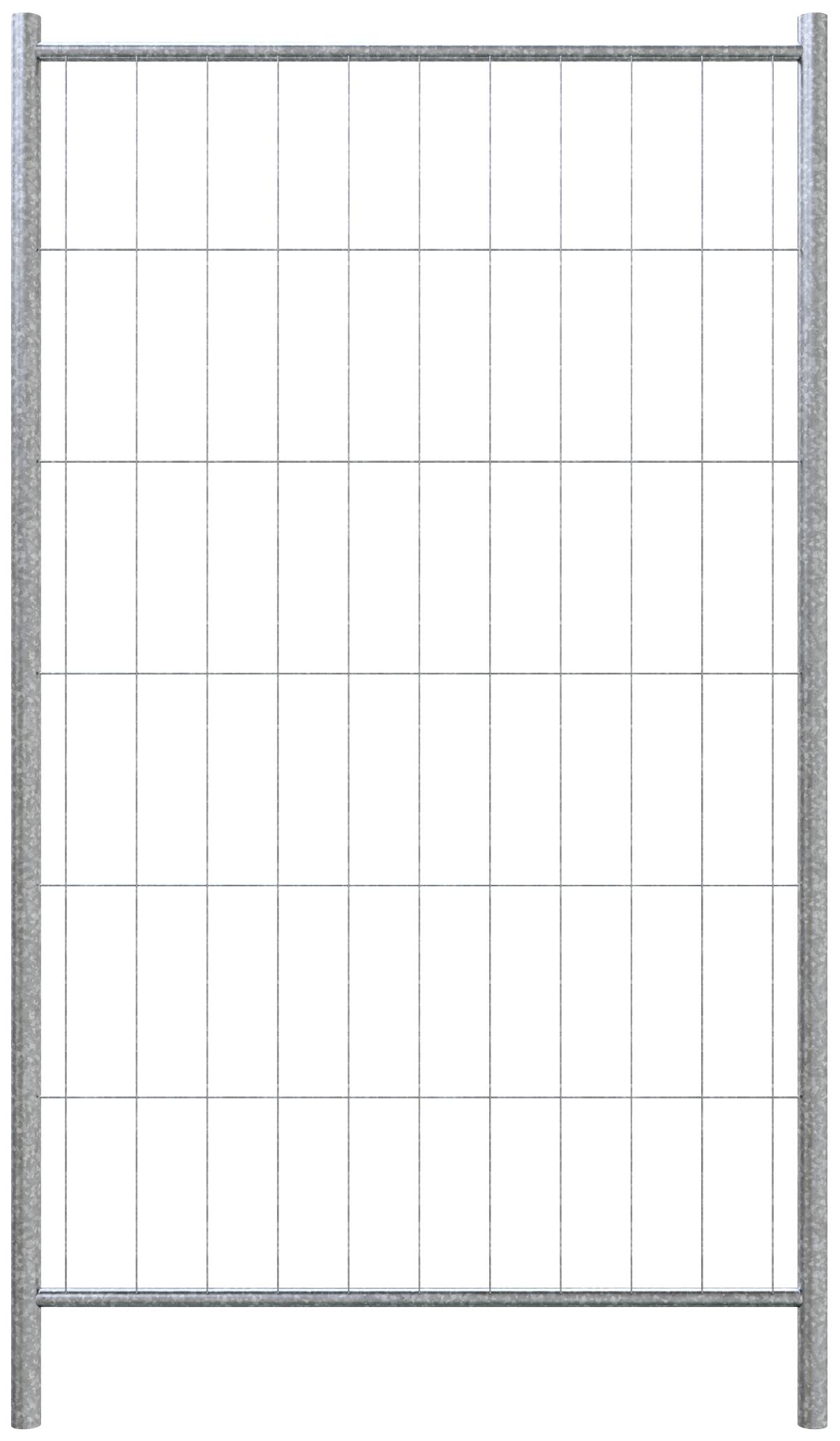 Schake 3B2013 Mobilzaun "Profi" Ausgleichselement ohne Haken und Ösen Breite: 1,20 m, Höhe: 2,00 m