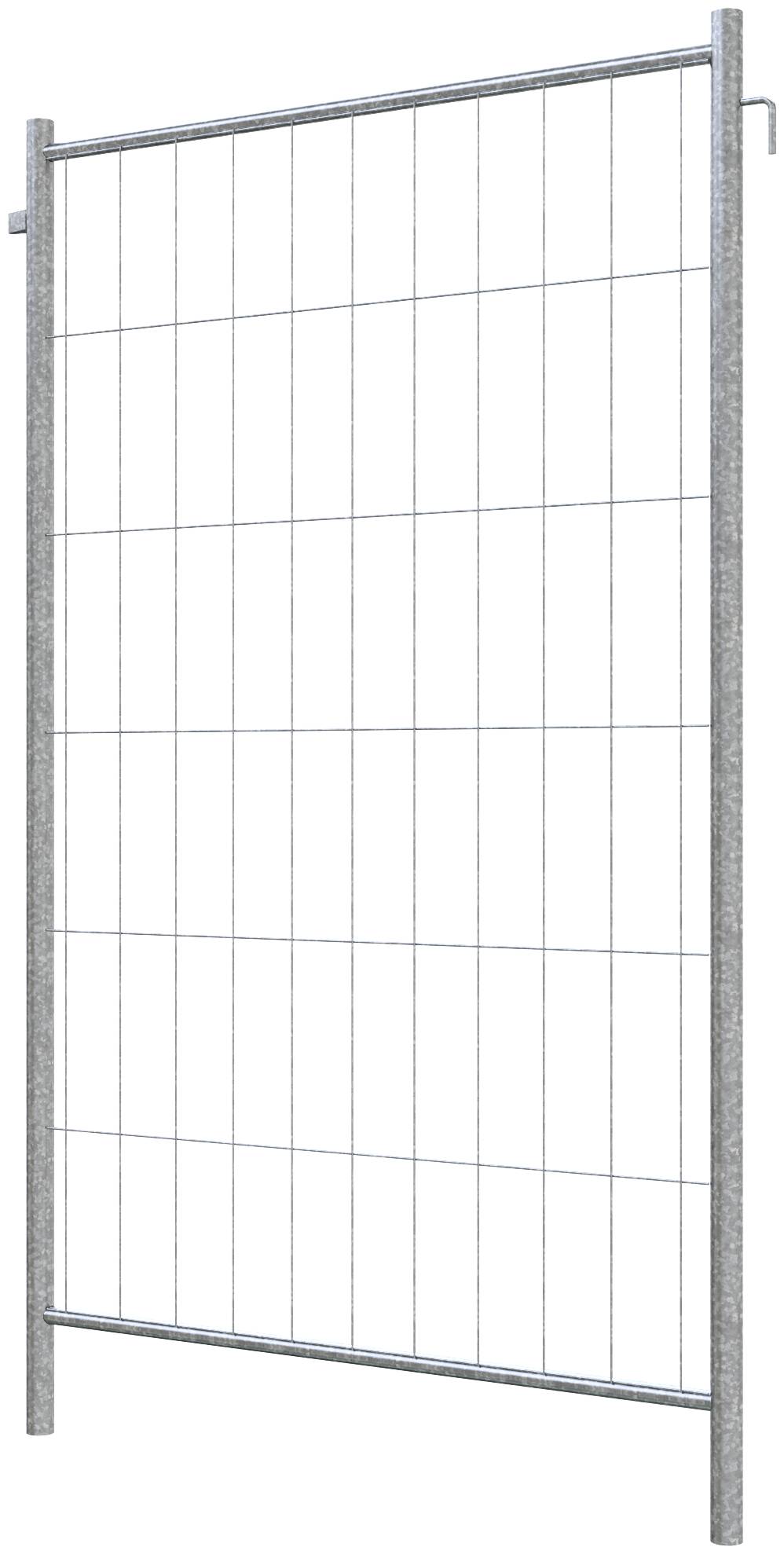 Schake 3B2013H Mobilzaun "Profi" Ausgleichselement mit Haken und Ösen Breite: 1,20 m, Höhe: 2,00 m