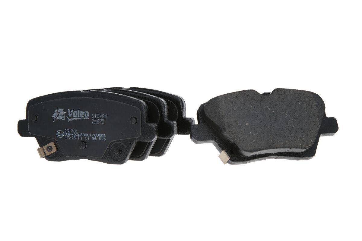 Valeo 610484 Bremsbelagsatz, Scheibenbremse