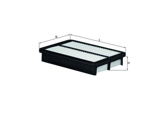 Mahle LX1785 Luftfilter