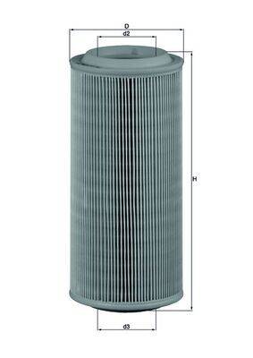 Mahle LX685 Luftfilter