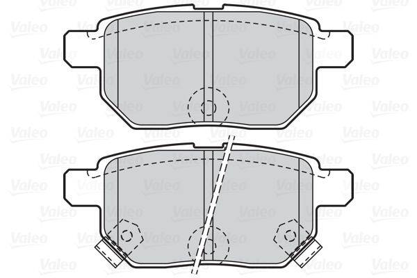 Valeo 302085 Bremsbelagsatz, Scheibenbremse