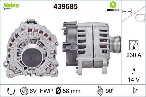 Valeo 439685 Generator