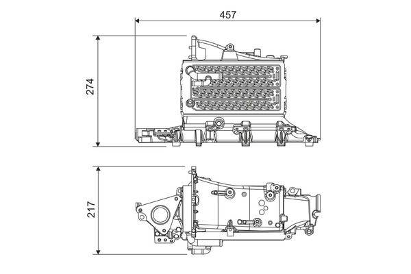 Valeo 818685 Ladeluftkühler