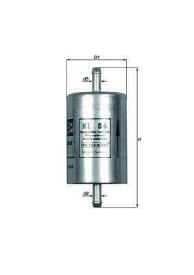 Mahle KL86 Kraftstofffilter