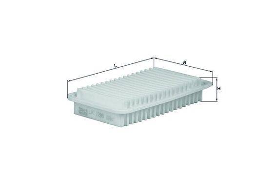 Mahle LX1286 Luftfilter